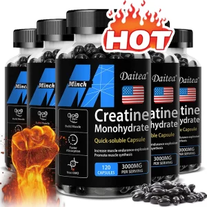 Creatine Monohydrate, Easy To Absorb, Strength, Replenish Muscle